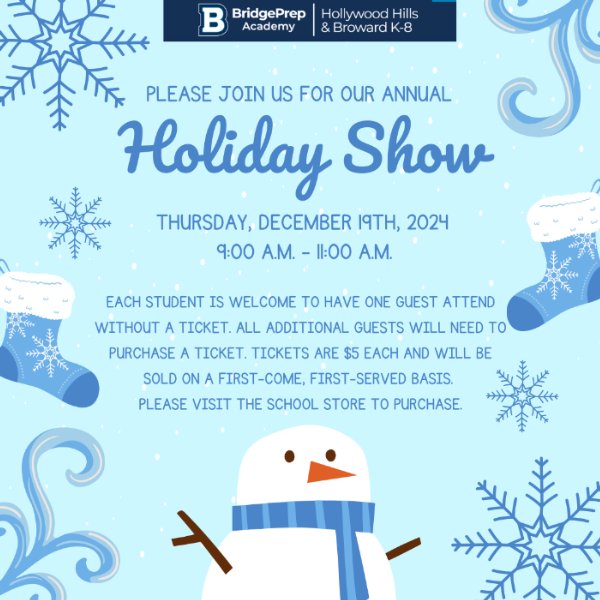HOLIDAY SHOW
